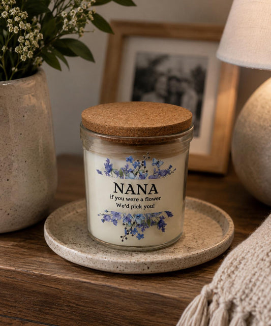 "If Nana Were A Flower' Candle