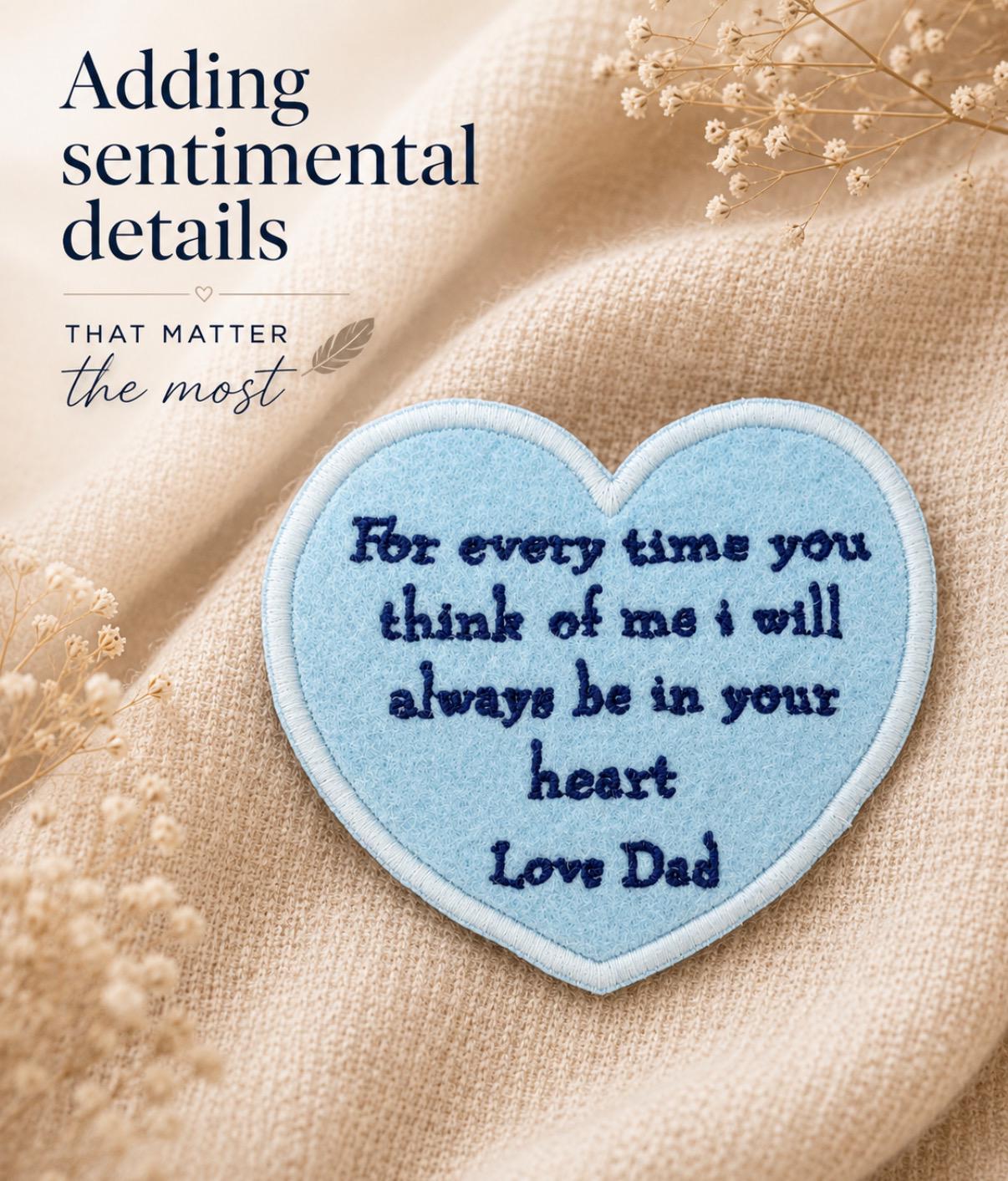 Memory Shirt Cushion | Keepsake Pillow From Loved One's Clothing