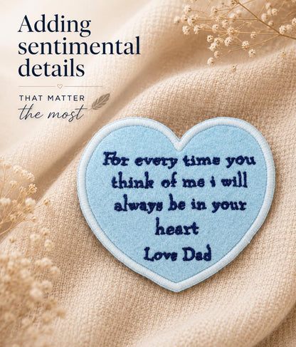 Memory Shirt Cushion | Keepsake Pillow From Loved One's Clothing